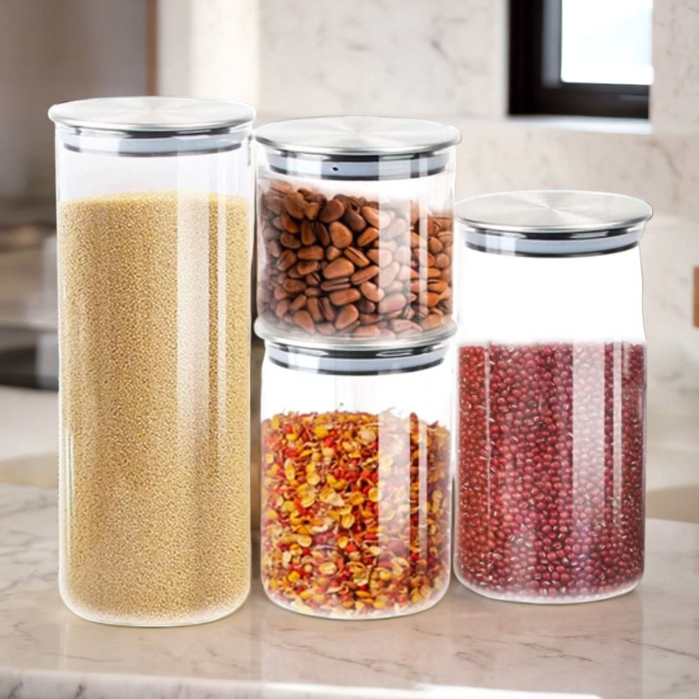 BOCAUX AVEC COUVERCLE EN INOX