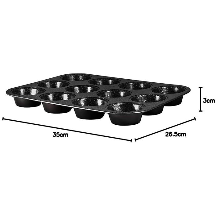 PLAT A 12 MUFFINS