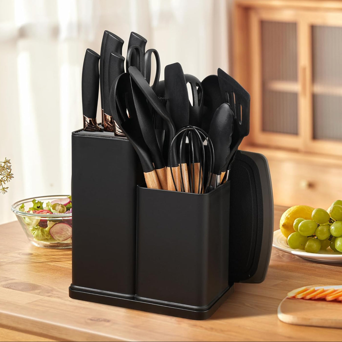 Set d'Ustensiles de Cuisine Premium 19 Pièces