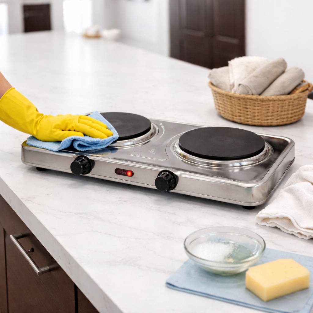 PLAQUE DE CUISSON DOUBLE