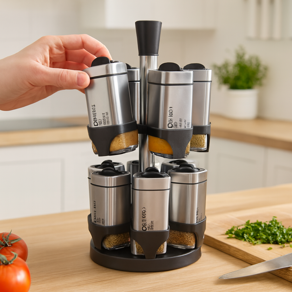 SUPPORT À EPICES 12 POTS