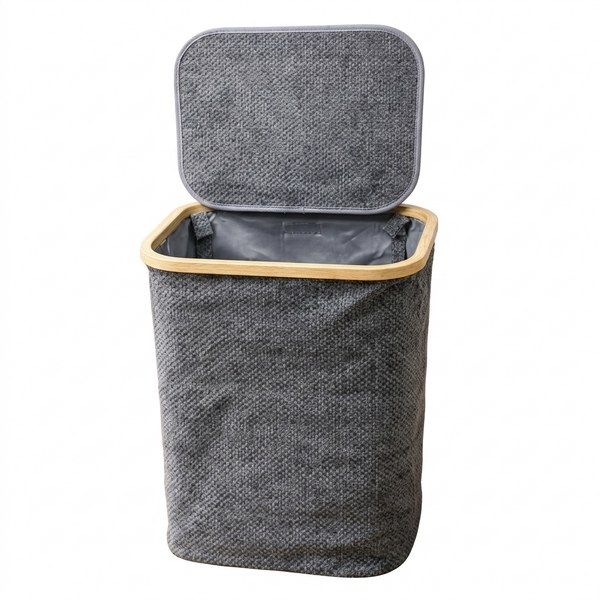 Panier à Linge En Tissu I Poignées De Transport Faciles