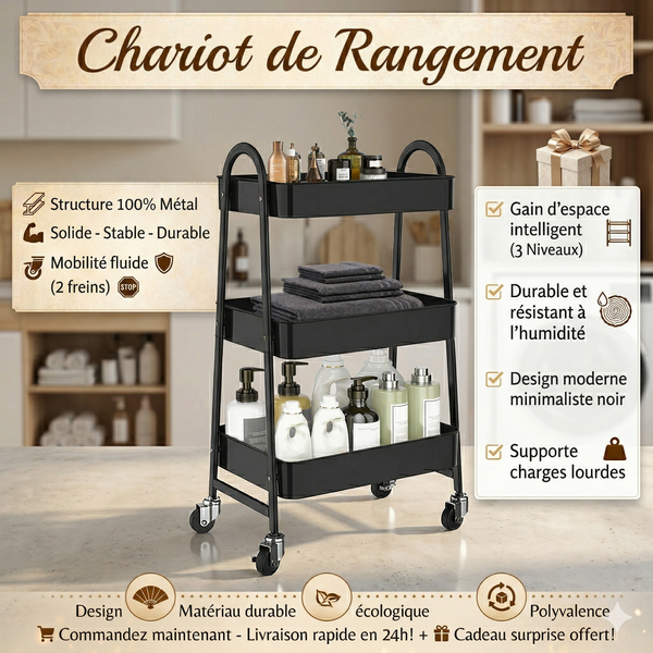 CHARIOT DE RANGEMENT