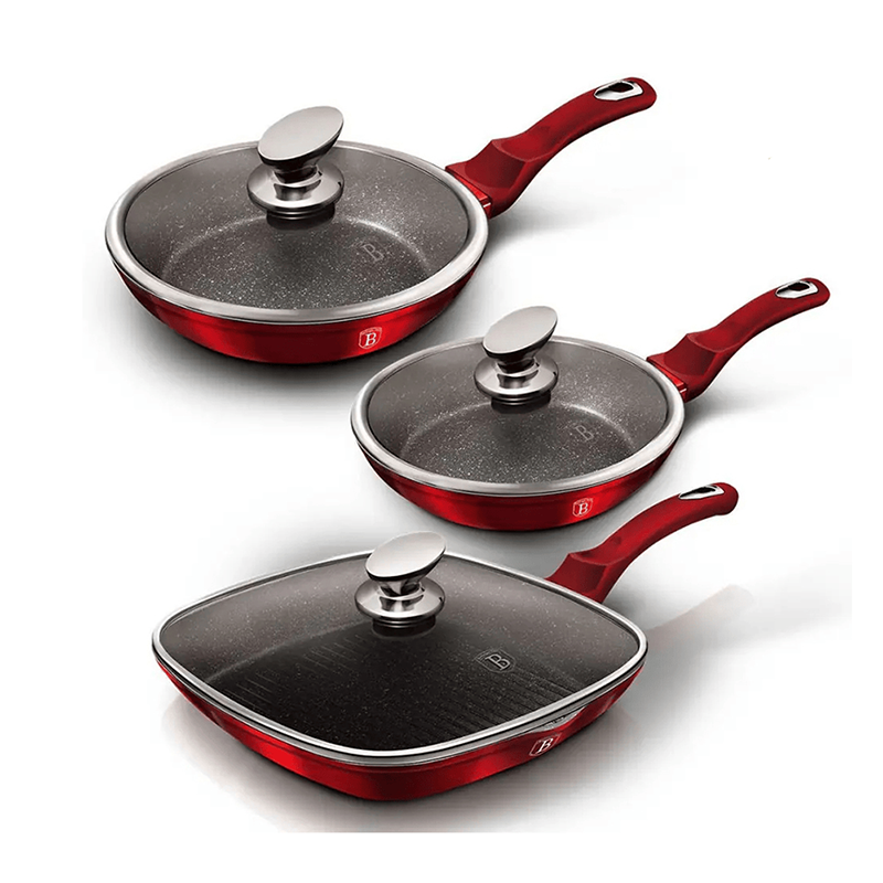 SAUTEUSES 6 PIÈCES EN BORDEAUX MÉTALLISÉ