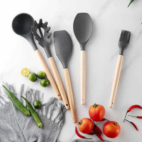 LOUCHES DE CUISINE GRIS