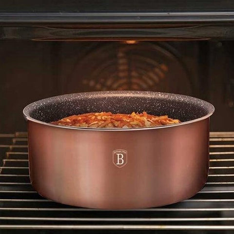 BATTERIE 9 PIÈCES ROSE GOLD