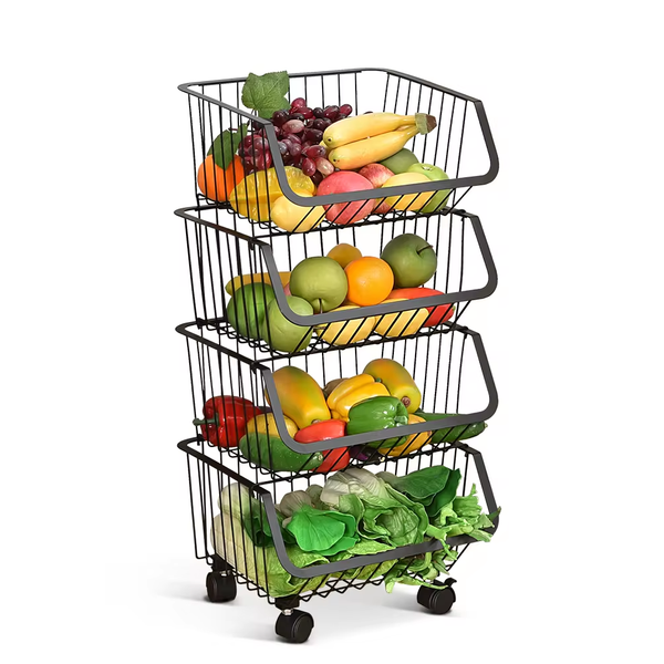 PANIERS A ROULETTES MINIMALISTE