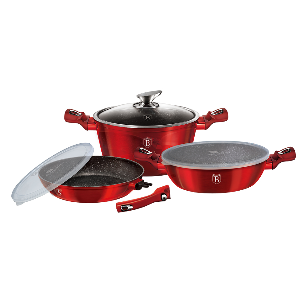 ENSEMBLE DE POTS ET POÊLES