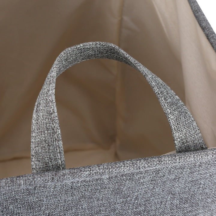 Pack de 3 Panier à Linge En Tissu I Facile à Transporter