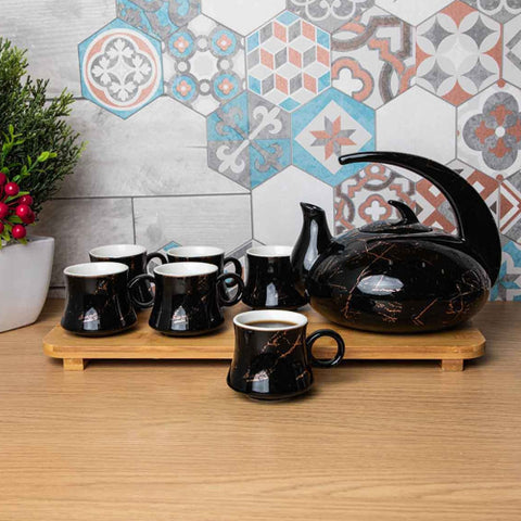 ENSEMBLE DE THEIER 6 TASSES EN CERAMIQUE