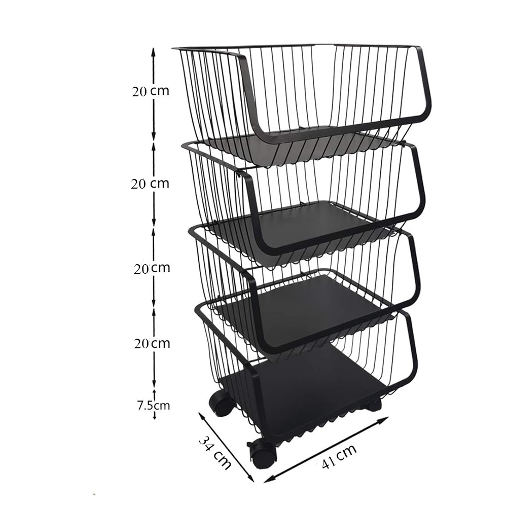 PANIERS A ROULETTES MINIMALISTE