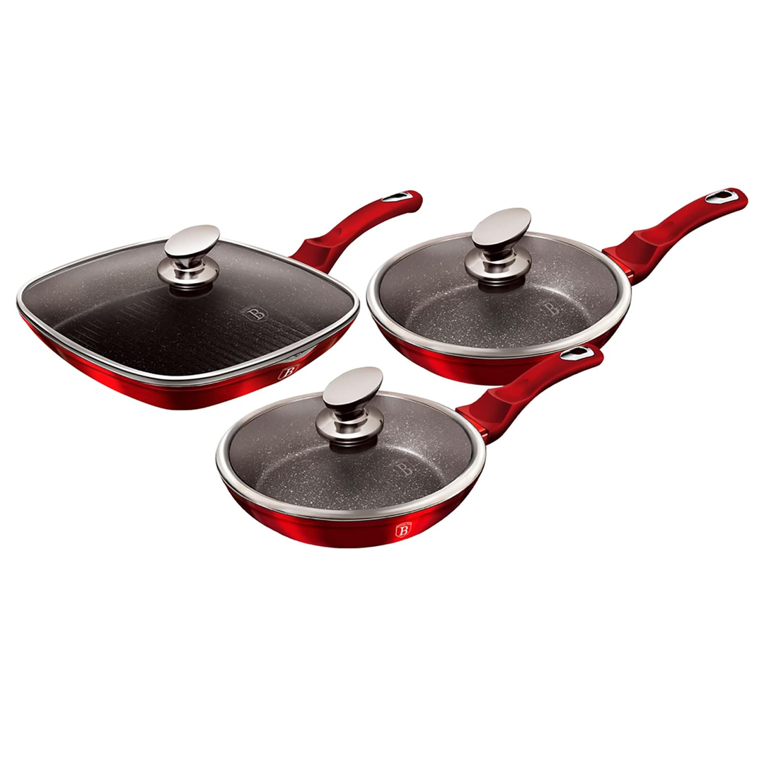 SAUTEUSES 6 PIÈCES EN BORDEAUX MÉTALLISÉ