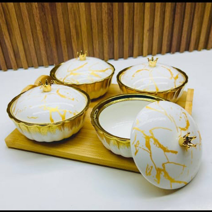 RAMEQUINS EN PORCELAINE