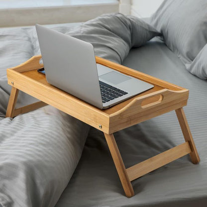 TABLE DE LIT EN BAMBOU