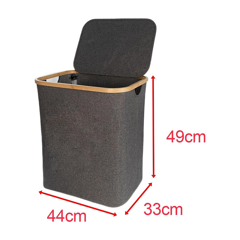 Panier à Linge En Tissu I Poignées De Transport Faciles