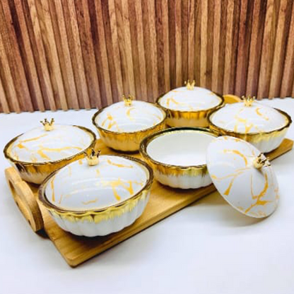 RAMEQUINS EN PORCELAINE