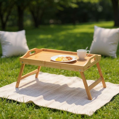 TABLE DE LIT EN BAMBOU