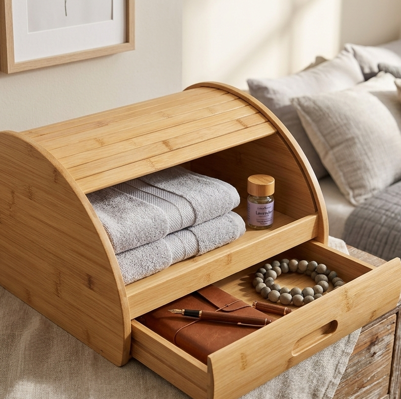 Rangement En Bambou I Organisation Multifonction