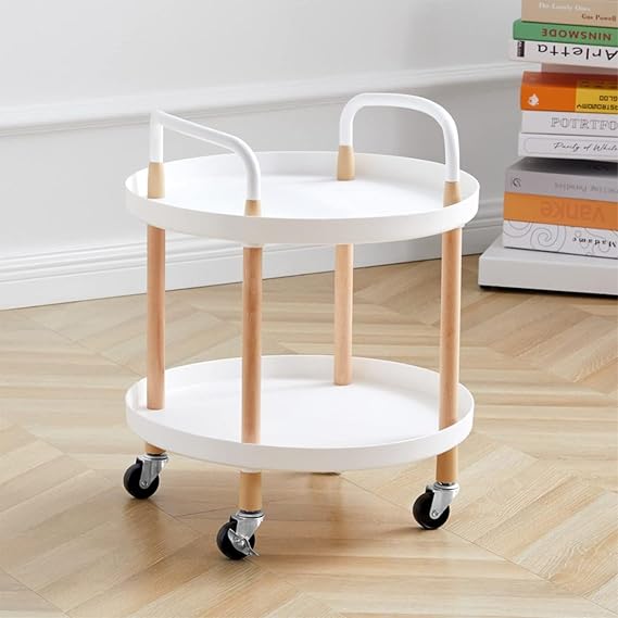 table d'appoint multifonctionnelle Blanche