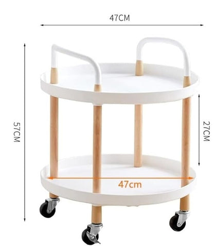table d'appoint multifonctionnelle Blanche
