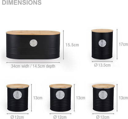 Set de 5 Boîtes de Rangement Hermétiques