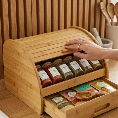 Rangement En Bambou I Organisation Multifonction