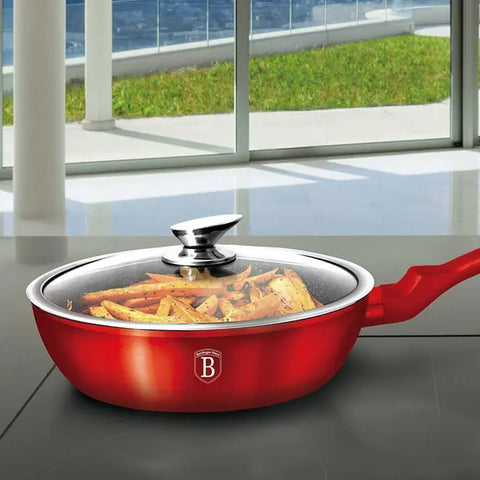 SAUTEUSES 6 PIÈCES EN BORDEAUX MÉTALLISÉ