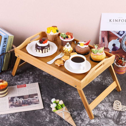 TABLE DE LIT EN BAMBOU