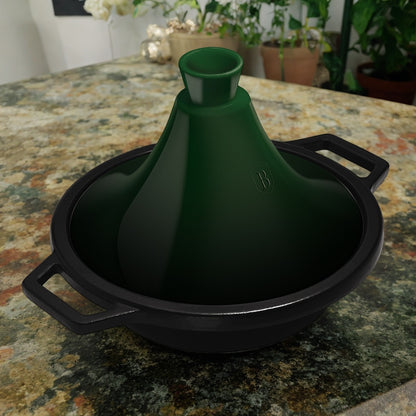 TAJINE EN FONTE COLLECTION ÉMERAUDE