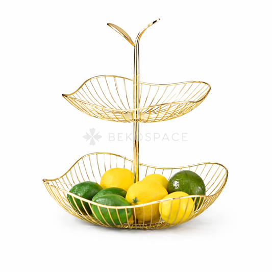 PANIER À FRUITS DESIGN 2 NIVEAUX