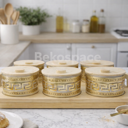 LOT DE 6 BOITES DE RANGEMENT