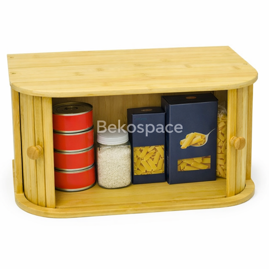 ORGANISATEUR EN BAMBOU NATUREL