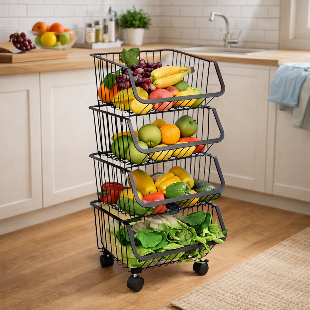 PANIERS A ROULETTES MINIMALISTE