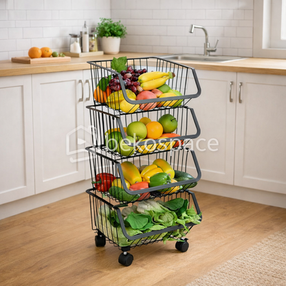 PANIERS A ROULETTES MINIMALISTE