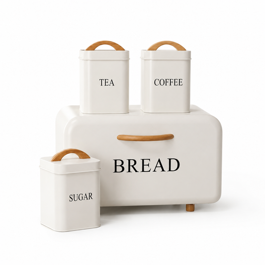 Ensemble de cuisine avec 3 bocaux | Conservation Optimale