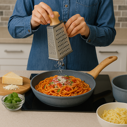 BATTERIE DE CUISINE MINIMALISTE EN GRANITE
