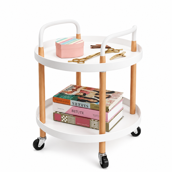 table d'appoint multifonctionnelle Blanche
