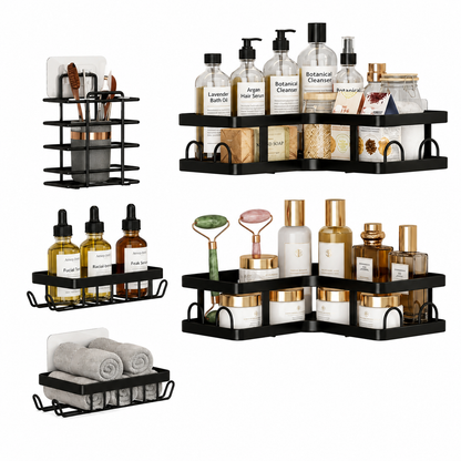 Set de rangement d'angle | Installation solide et durable
