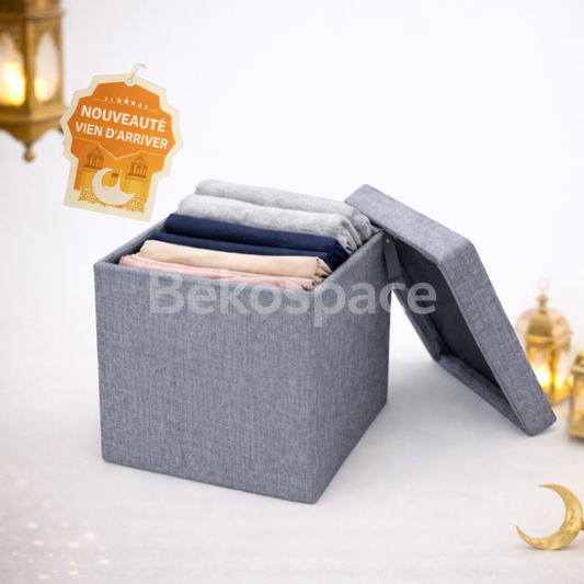 BANC DE RANGEMENT CARRÉ