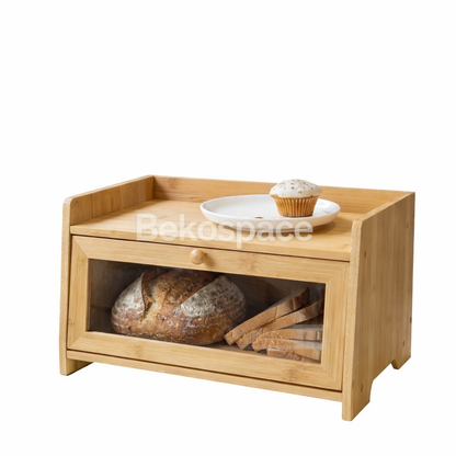 Coffret à pain en Bambou Naturel