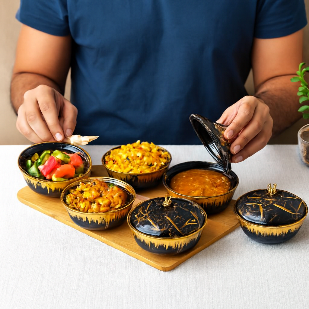 RAMEQUINS EN PORCELAINE