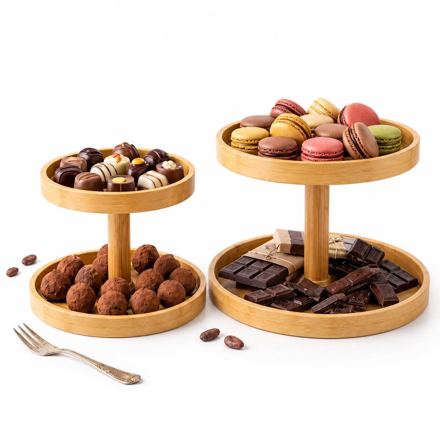Plateaux Présentatif en Bambou I Style Épuré & Modern Design