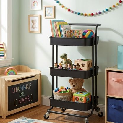 Chariot De Rangement I Structure Stable Et Robuste