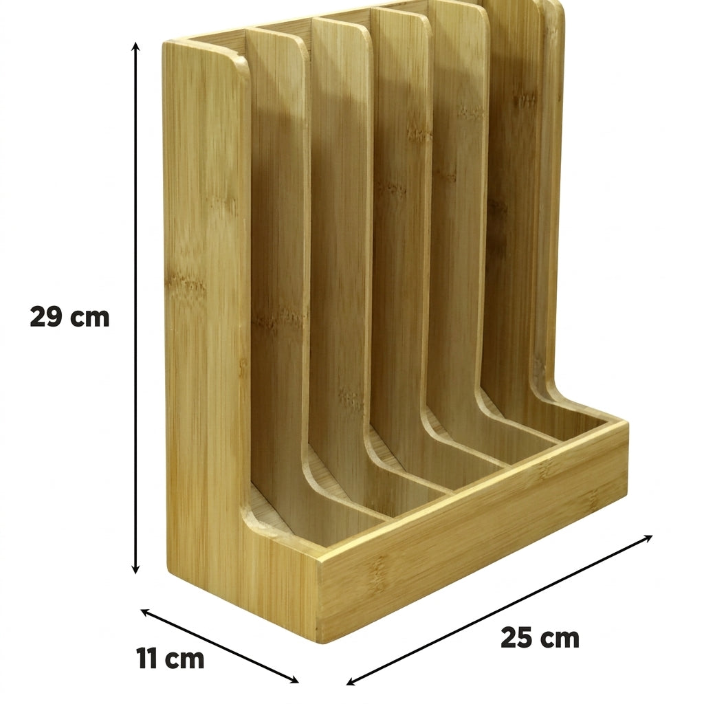 Tiroir En Bois Porte-Dosettes de Café I Capacité 8 Capsules
