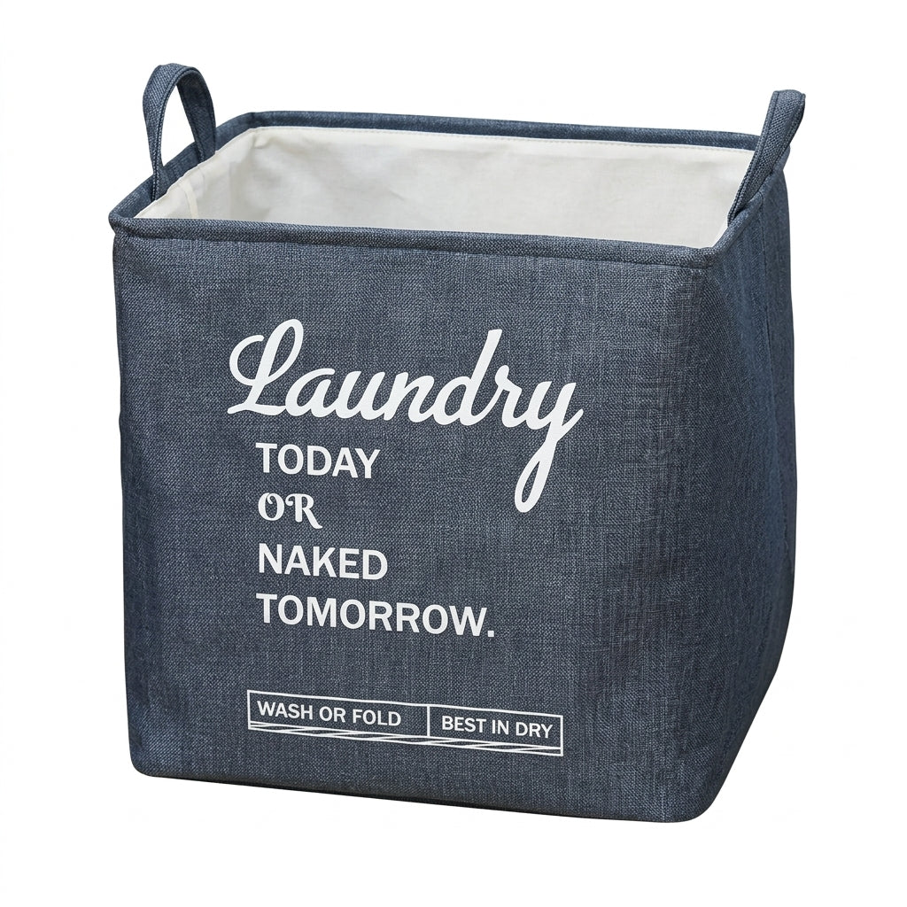 Pack de 3 Panier à Linge En Tissu I Facile à Transporter
