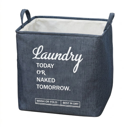 Pack de 3 Panier à Linge En Tissu I Facile à Transporter