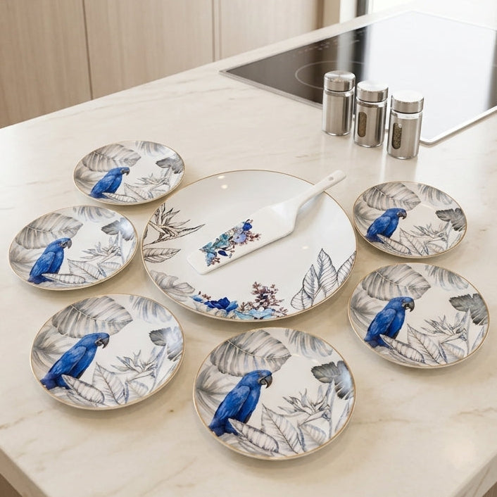 Service de Table 8 Pièces I Plat & Assiettes Multi-Usages
