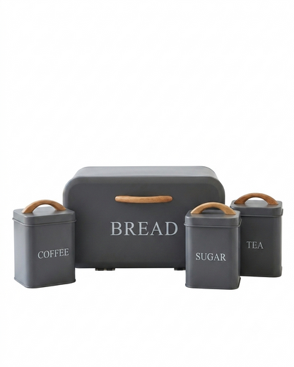 Ensemble de cuisine avec 3 bocaux | Conservation Optimale