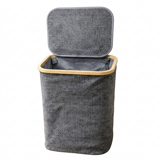 Panier à Linge En Tissu I Poignées De Transport Faciles