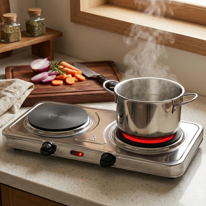 PLAQUE DE CUISSON DOUBLE